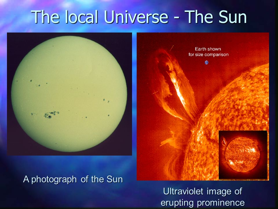 The local Universe - The Sun