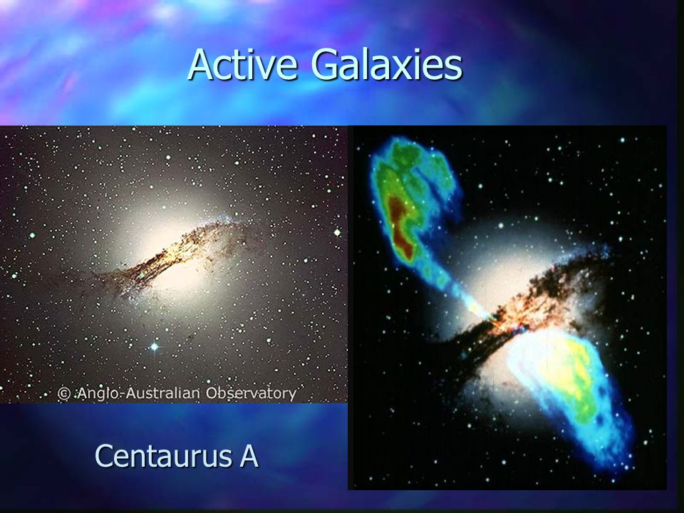 Active Galaxies Centaurus A