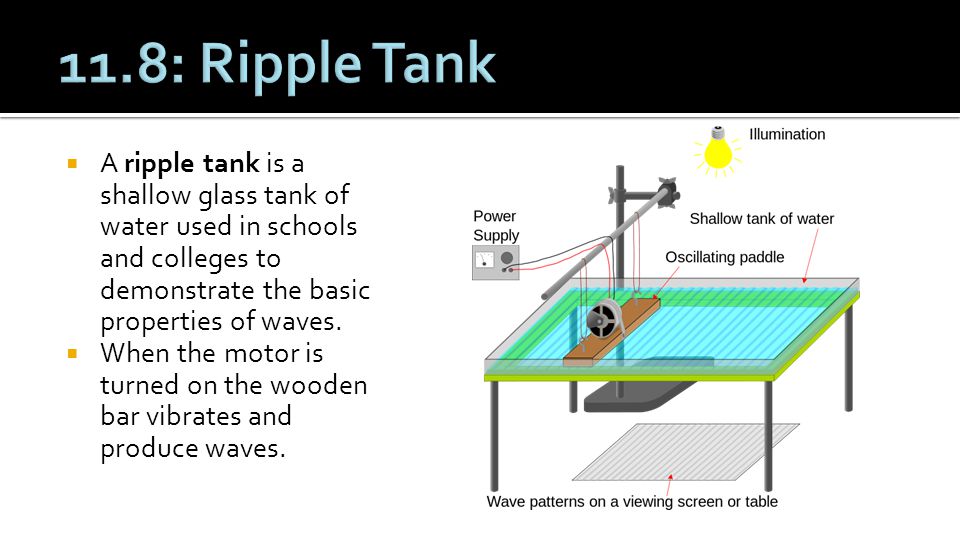 ripple tank waves