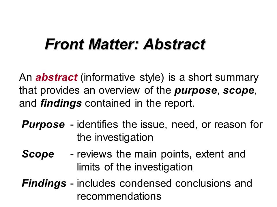 Technical Report Writing Ppt Download