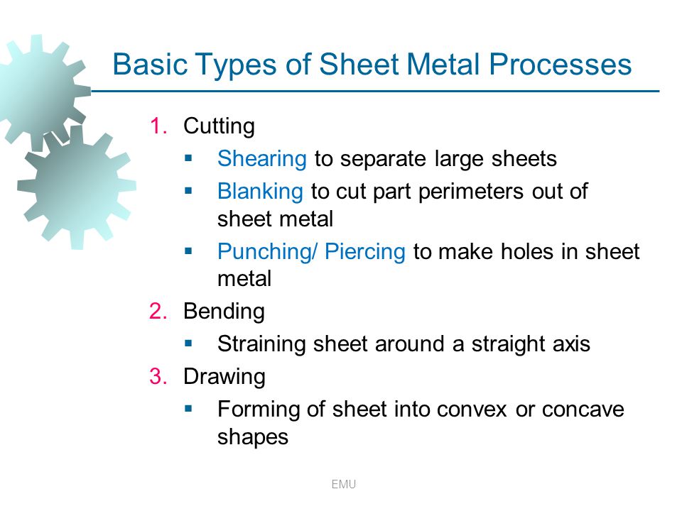 Sheet Metal Forming Lecture 6 Emu Ppt Video Online Download