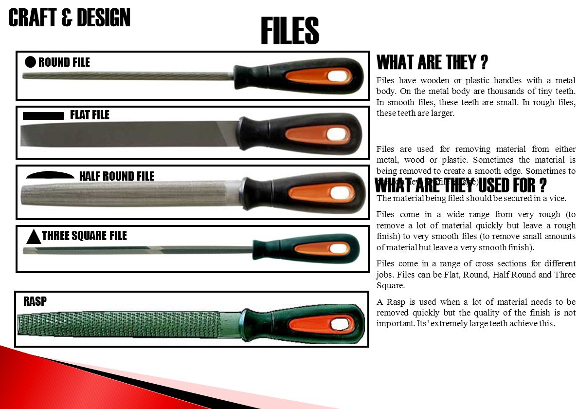 Metalworking Files The Right Tools For The Job Mechanical Elements