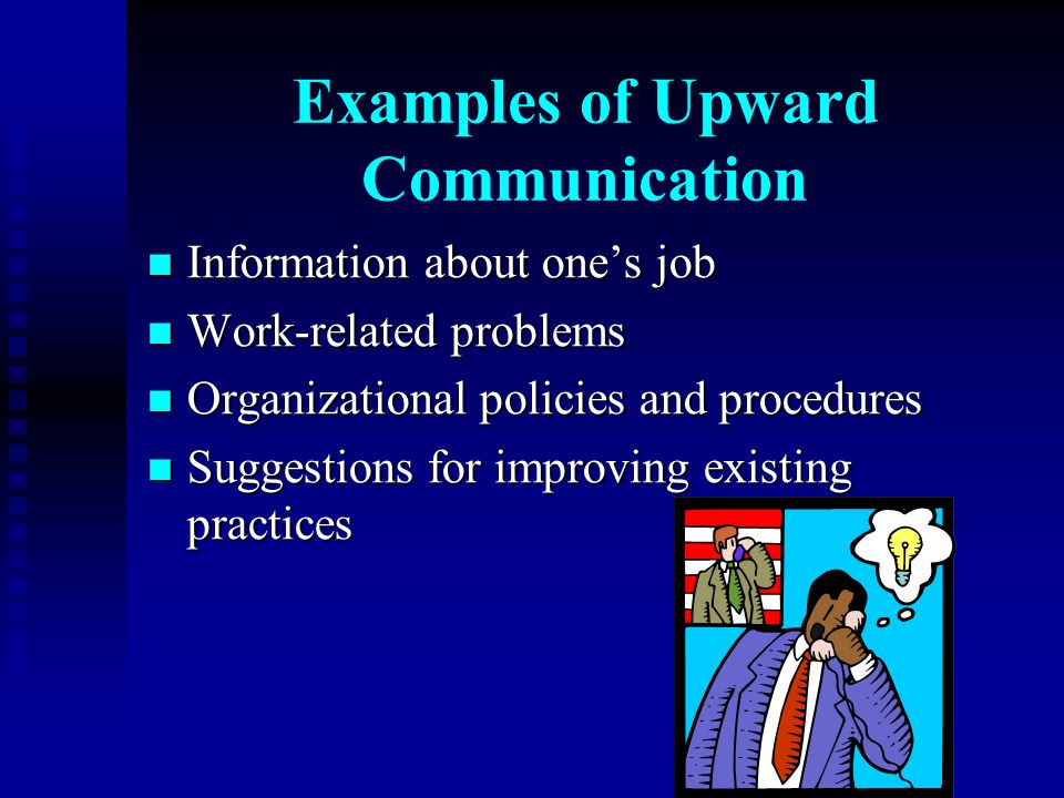 Examples of Upward Communication