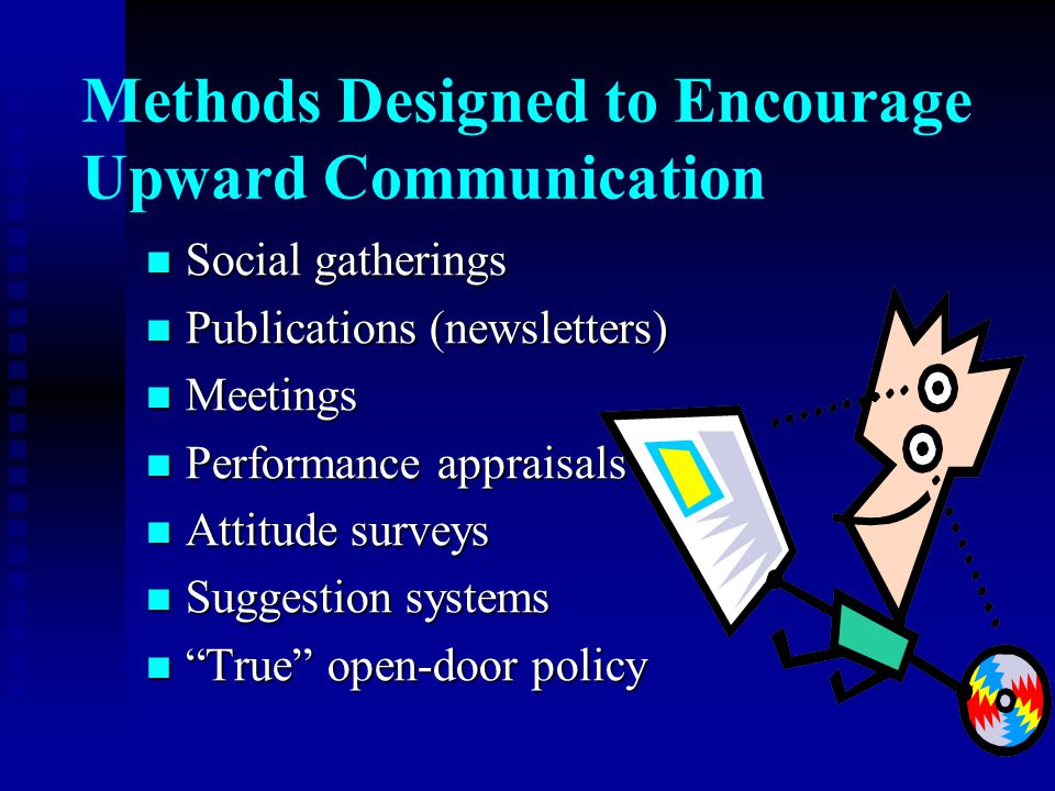 Methods Designed to Encourage Upward Communication