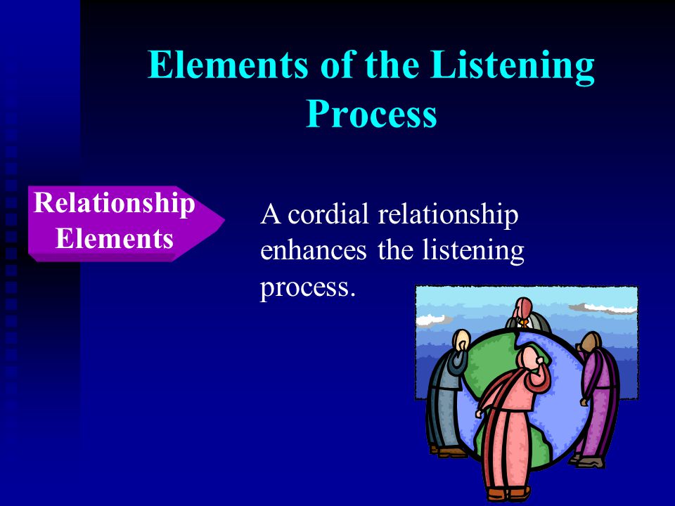 Elements of the Listening Process