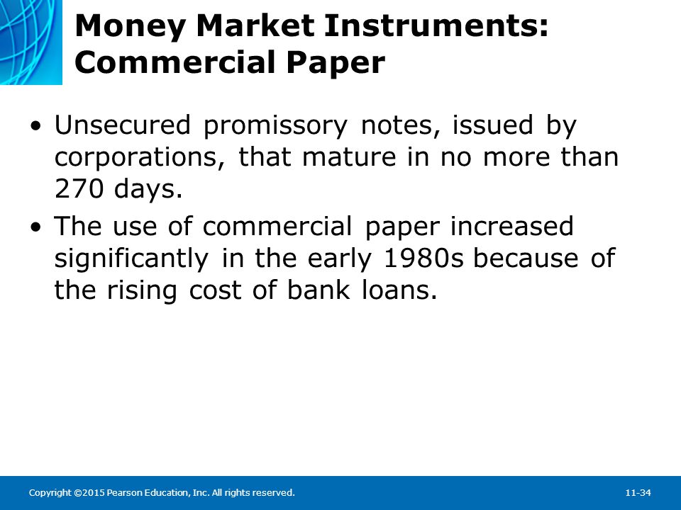Money Market Instruments: Commercial Paper Rates
