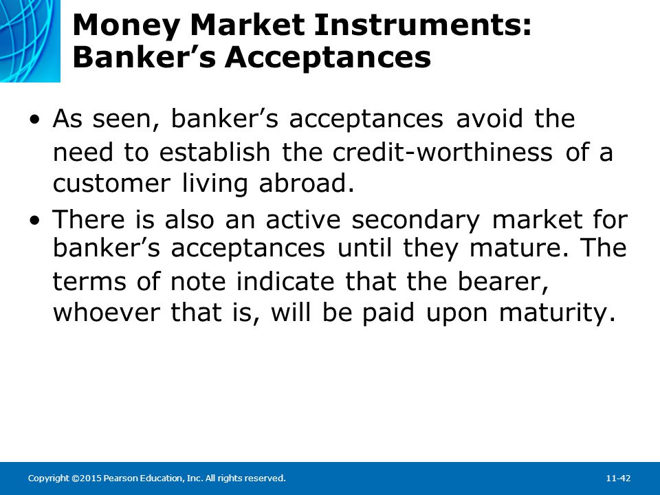 Money Market Instruments: Eurodollars