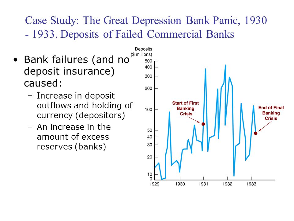 Case Study: The Great Depression Bank Panic,