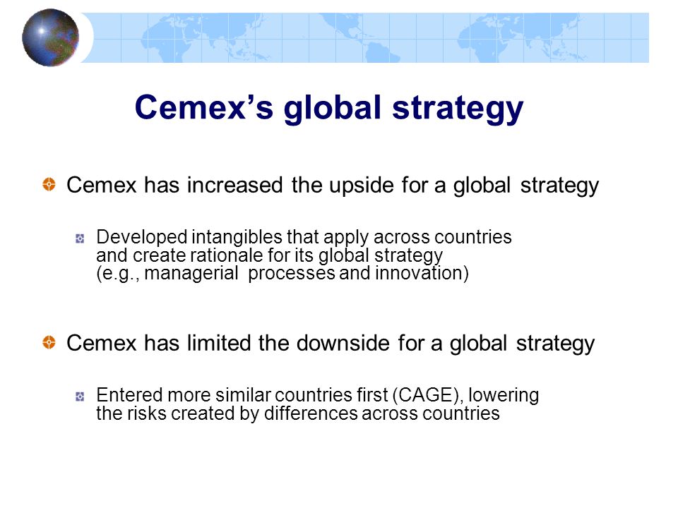 cemex business strategy