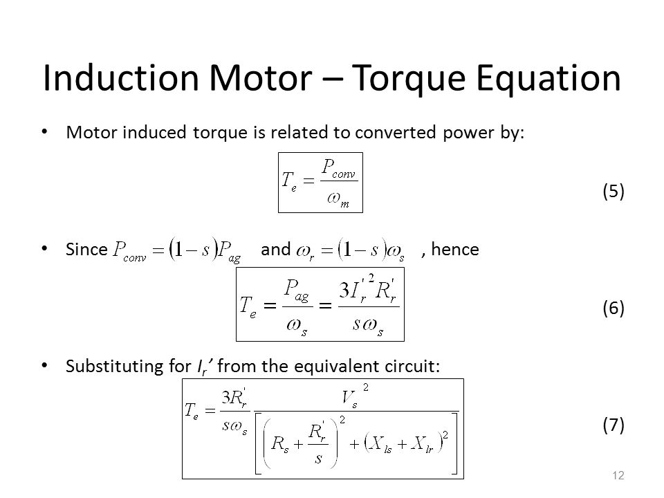 Induction Motor Review - ppt video online download