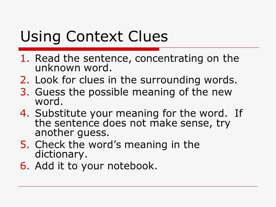Context Clues Pages ppt video online download