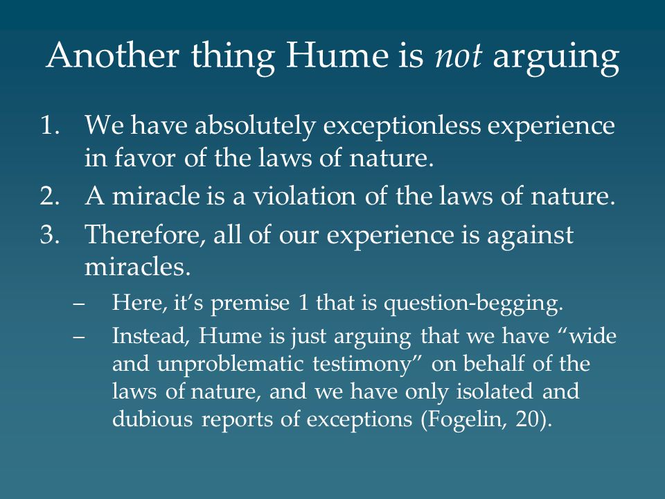 hume arguments against god