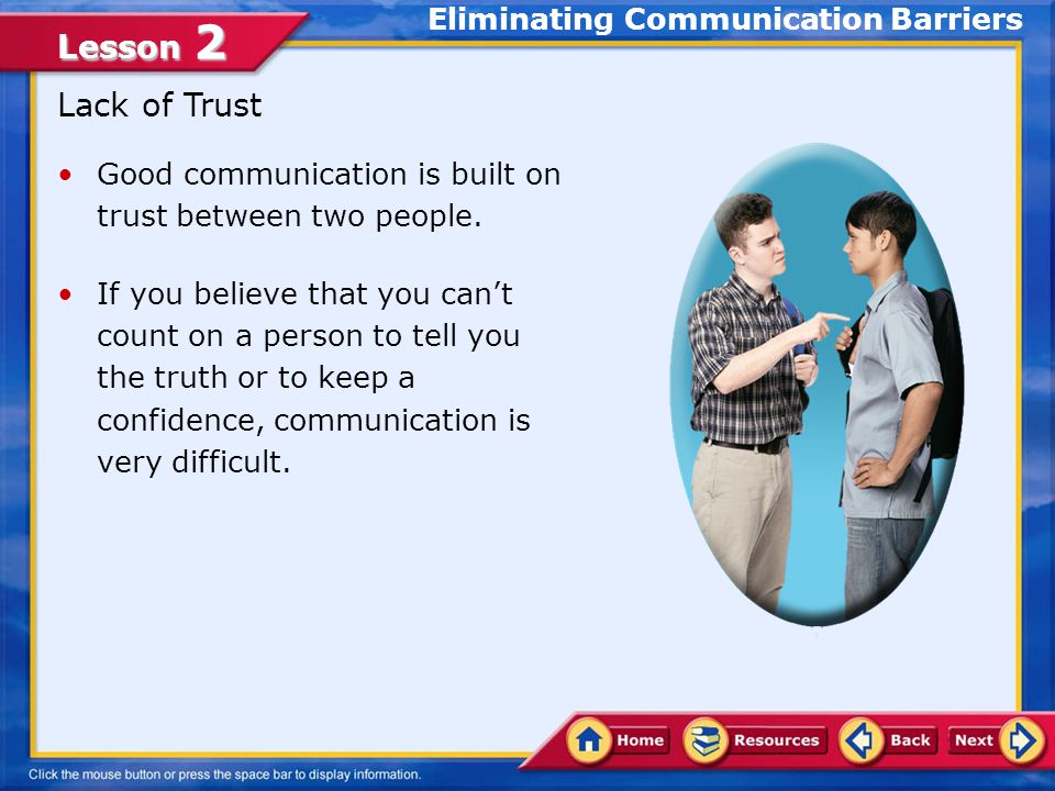 Eliminating Communication Barriers