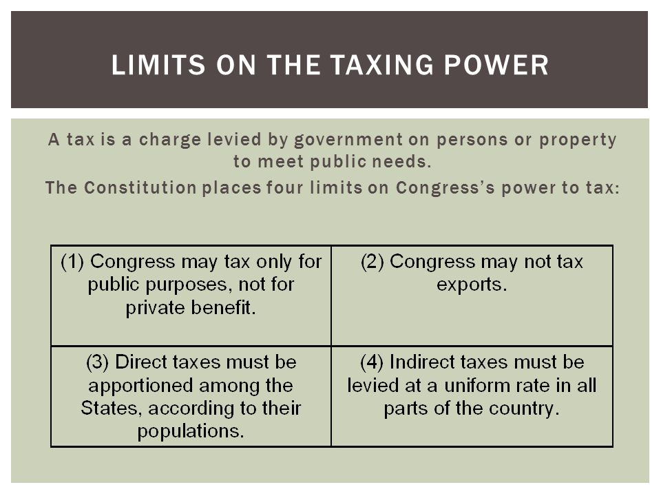 Chapter 11: Powers of Congress - ppt download
