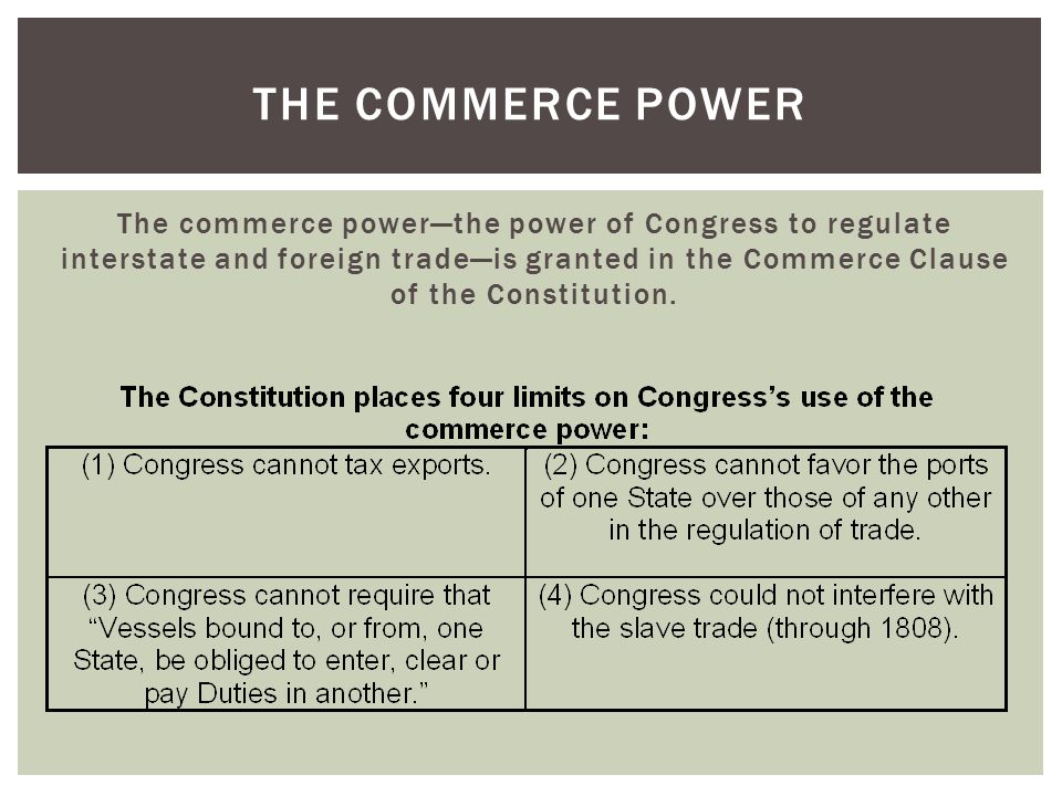 Chapter 11: Powers of Congress - ppt download