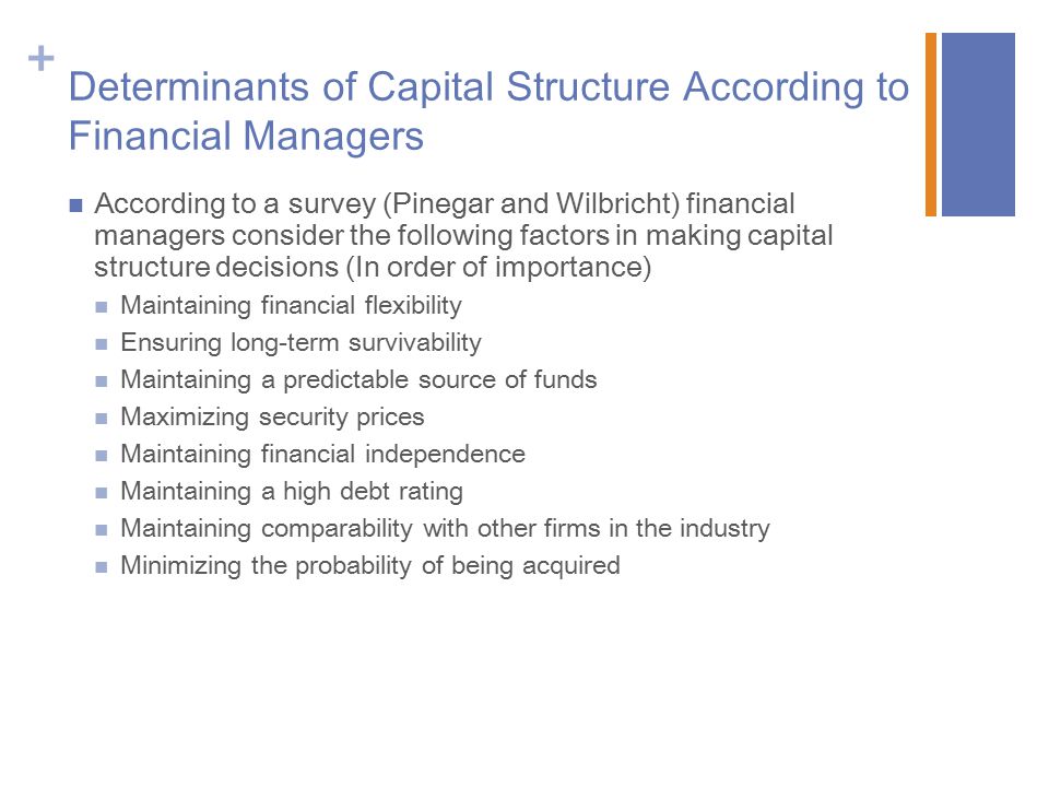 Capital Structure Analysis Need Meaning Importance Theories Efm