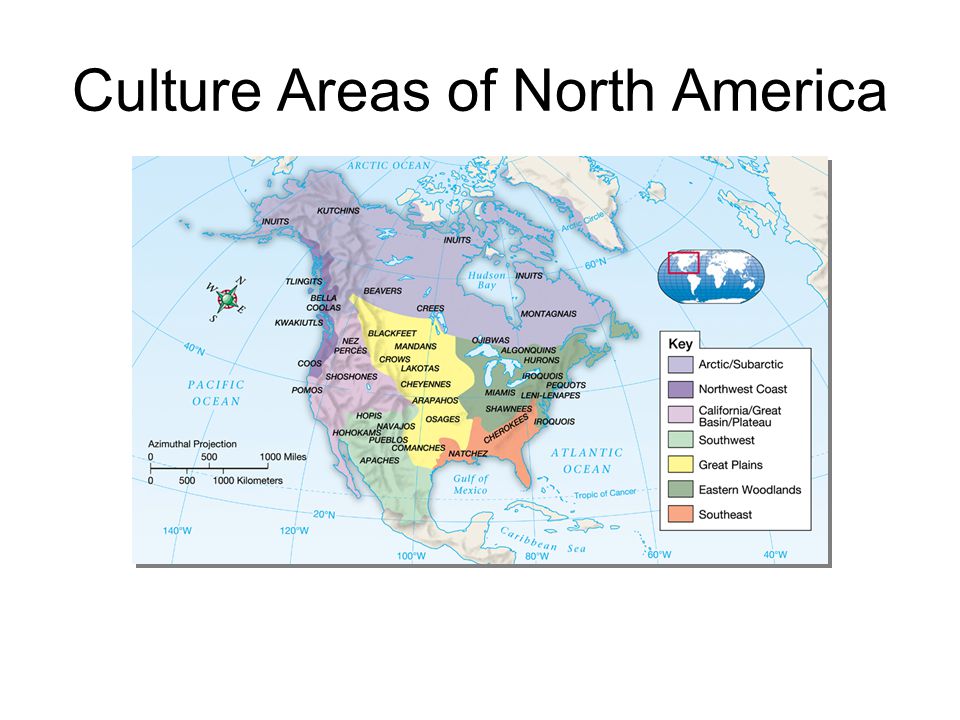 Culture Areas of North America
