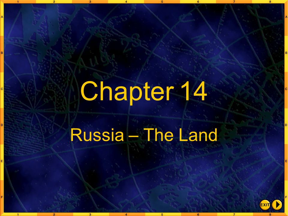 Chapter 14 Russia – The Land