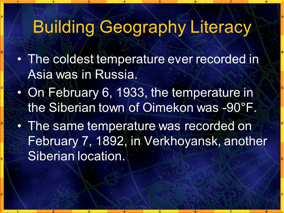 Building Geography Literacy
