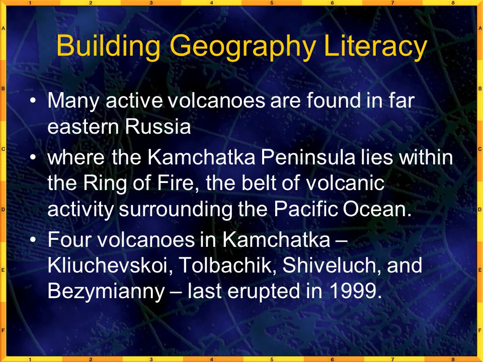Building Geography Literacy