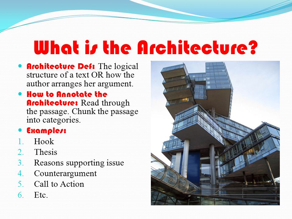 What is the Architecture
