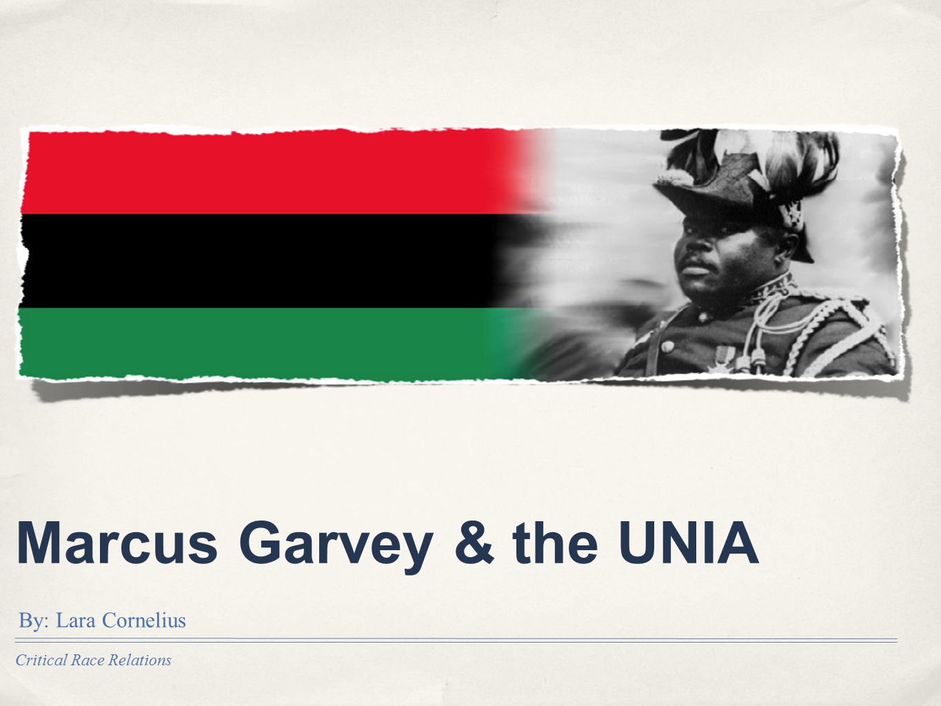 Marcus Garvey & the UNIA