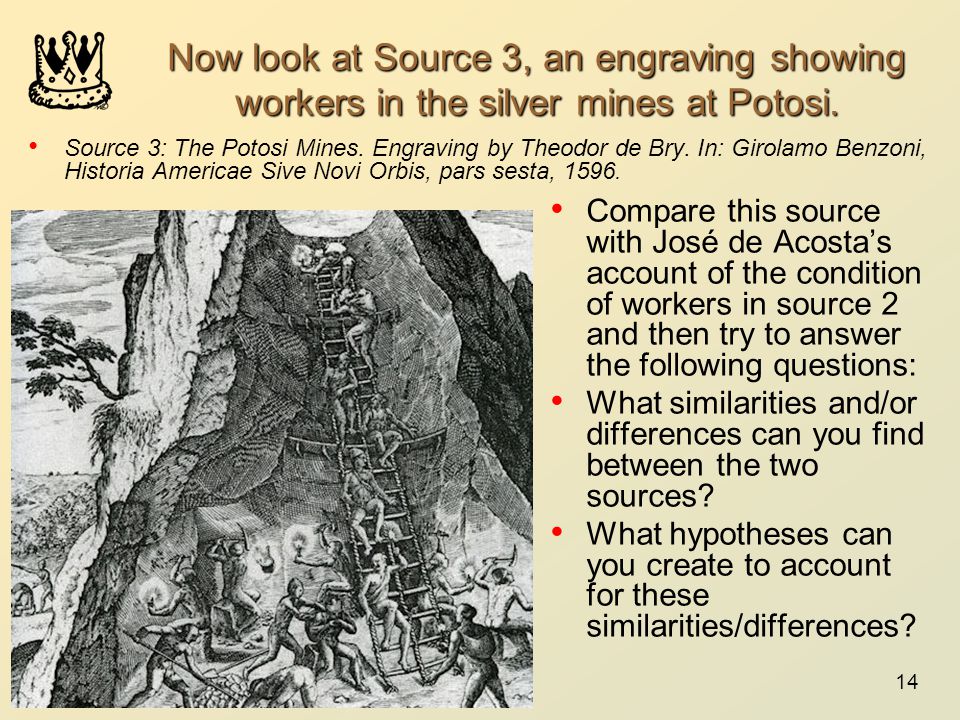 Visual Source: Theodor de Bry, Image from Historia Americae sive Novi Orbis - History in Practice, World/Western History - Learning Link