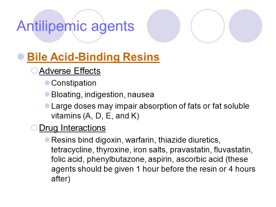 Drugs used in the treatment of hyperlipidemias - ppt download