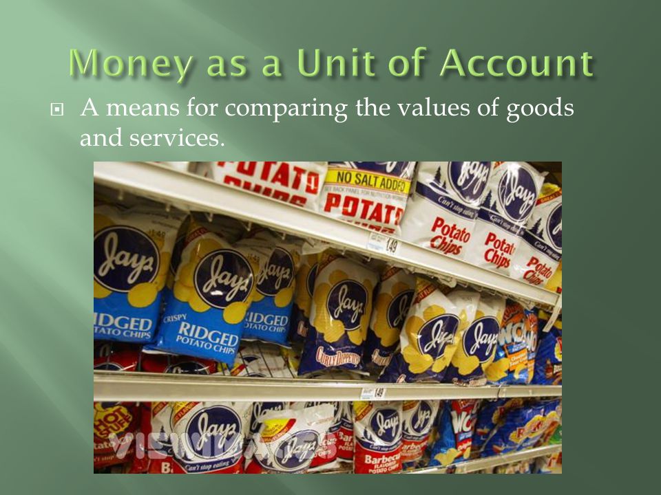 Money as a Unit of Account