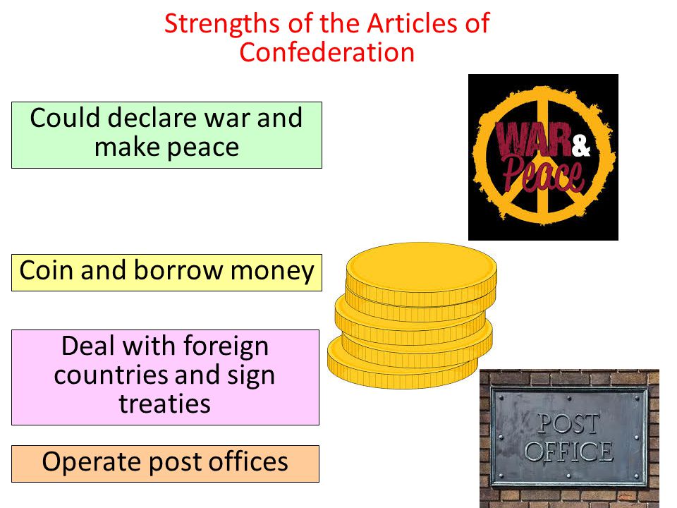 Strengths of the Articles of Confederation