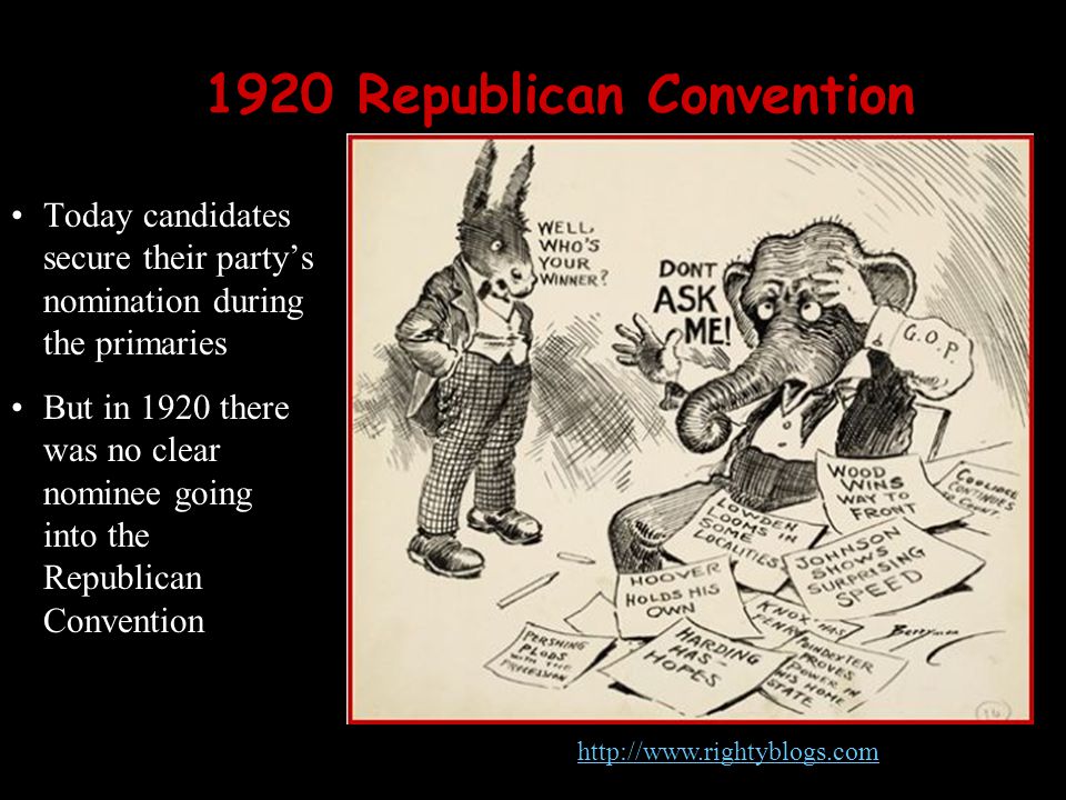 1920 Republican Convention