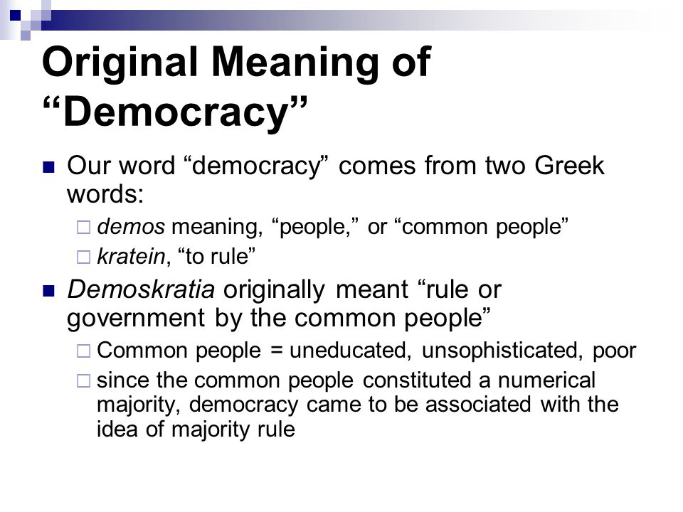 Chapter 2 The Democratic Ideal. - ppt video online download