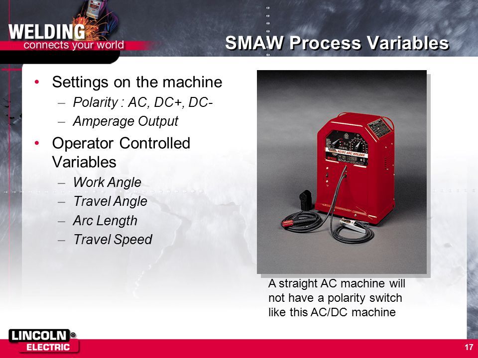 SMAW Process Variables