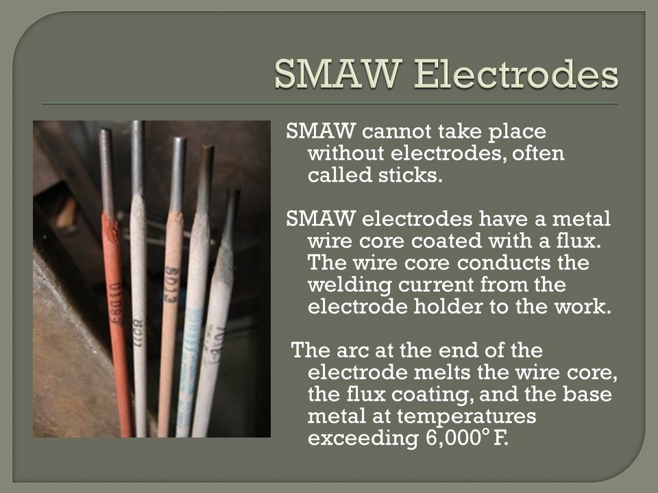SMAW Electrodes