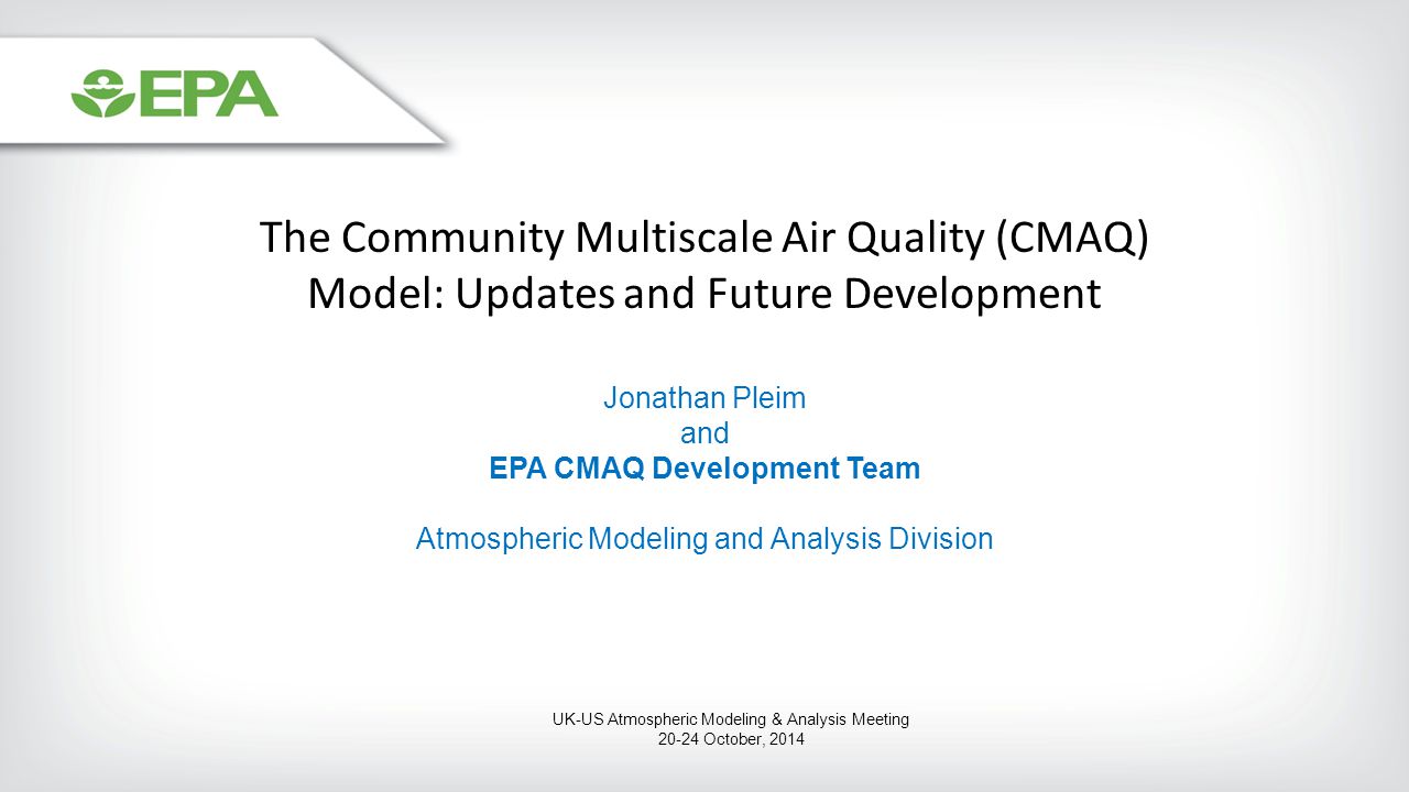 EPA CMAQ Development Team