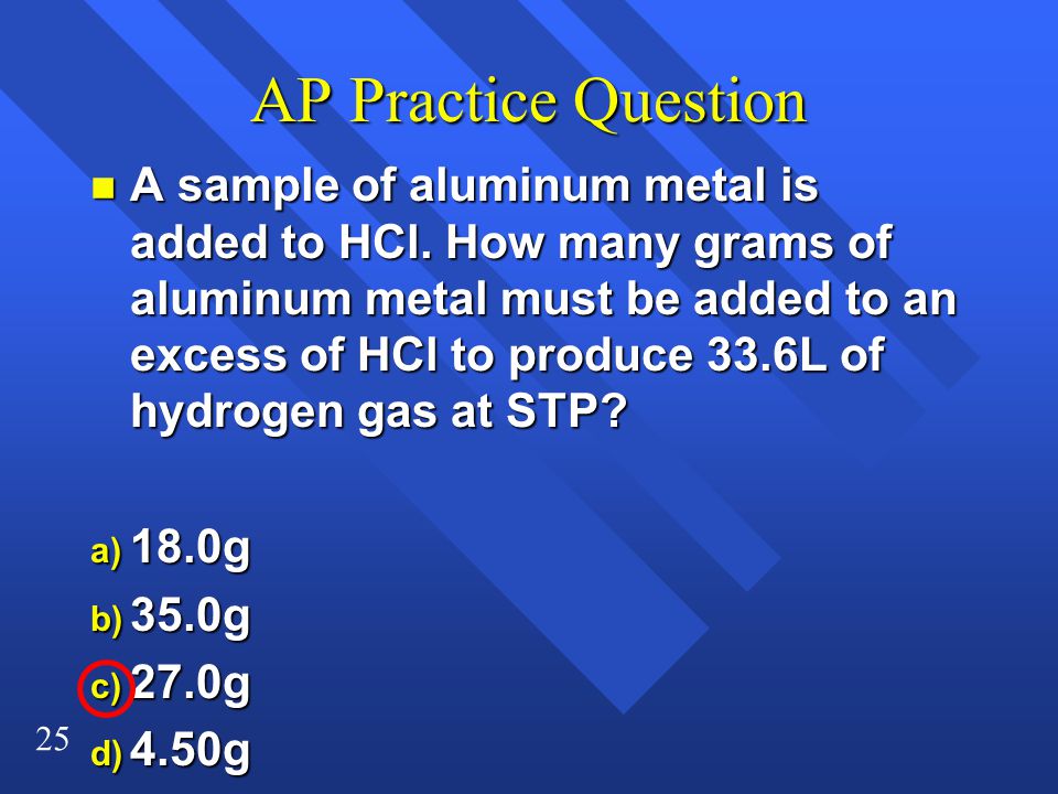 AP Practice Question