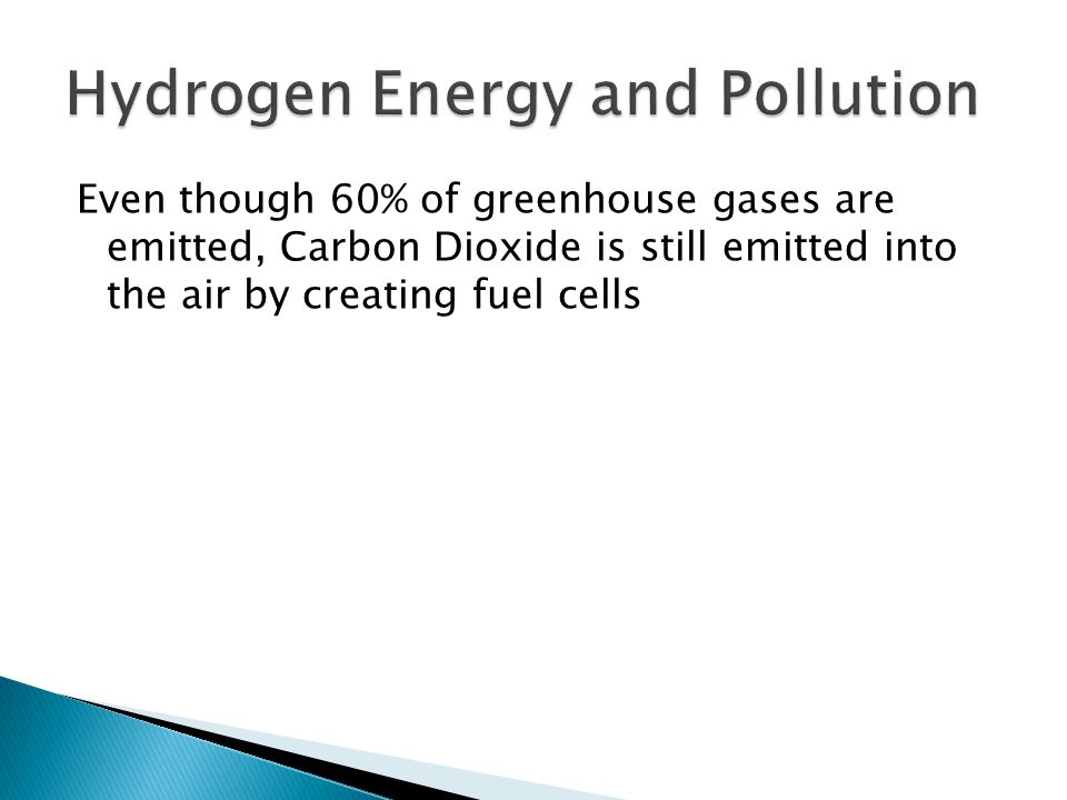 Hydrogen Energy and Pollution