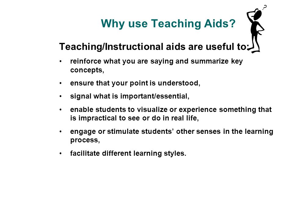 What is the importance of model as teaching aid?