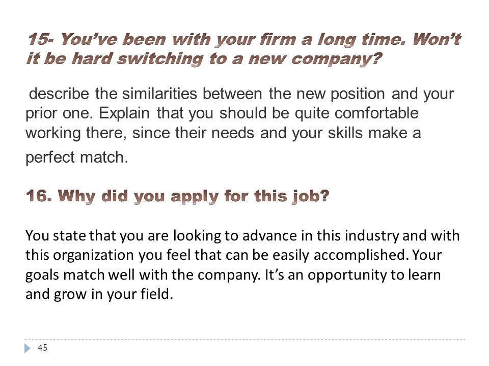 interview ppt download why are you applying for this position
