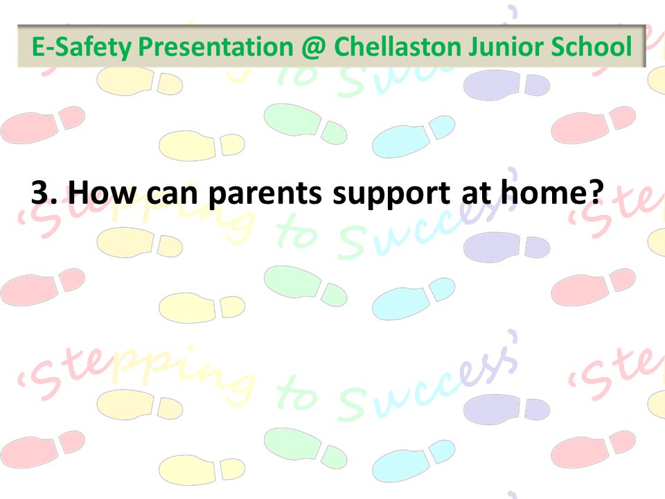 3. How can parents support at home