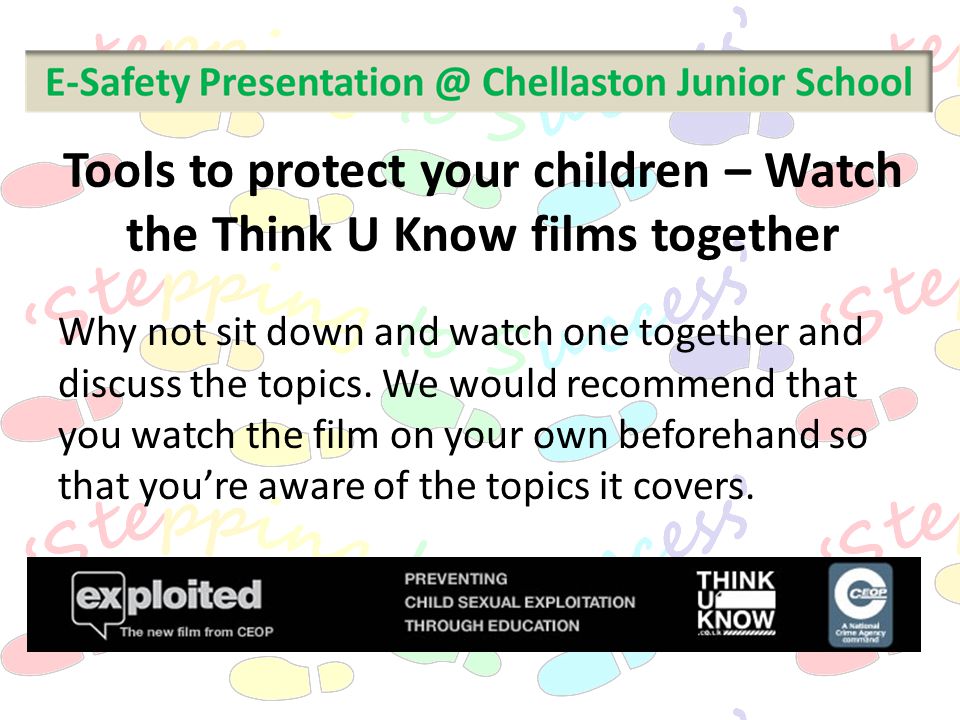 Tools to protect your children – Watch the Think U Know films together