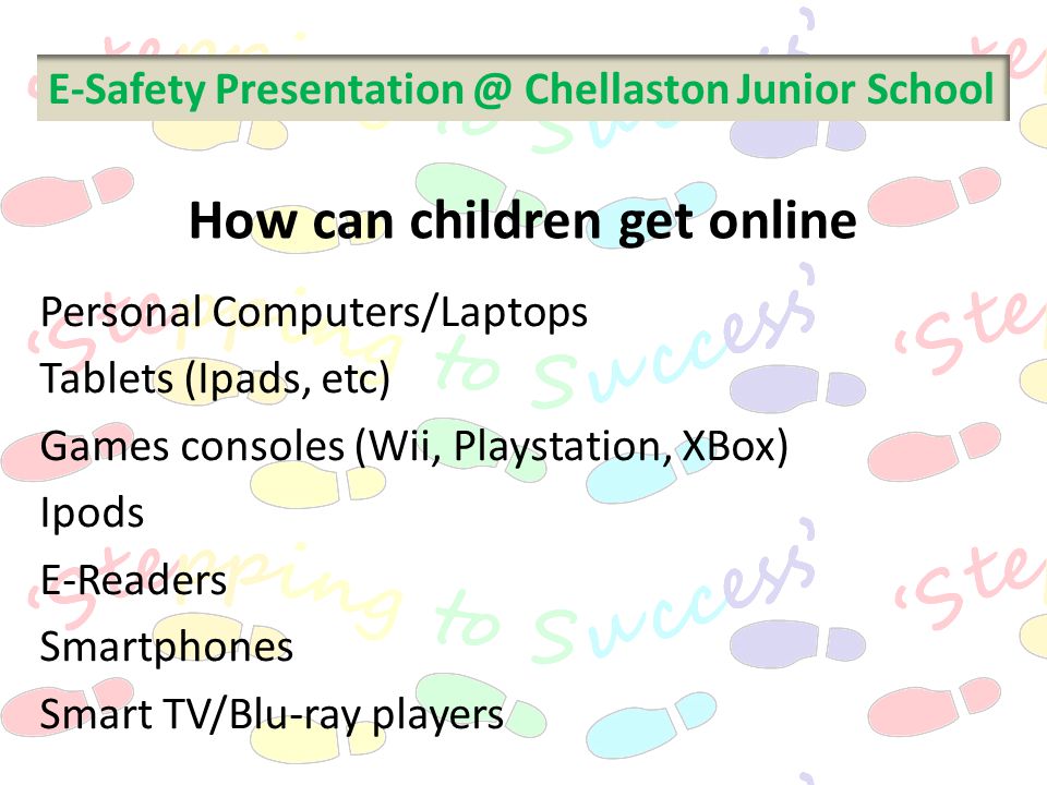 How can children get online