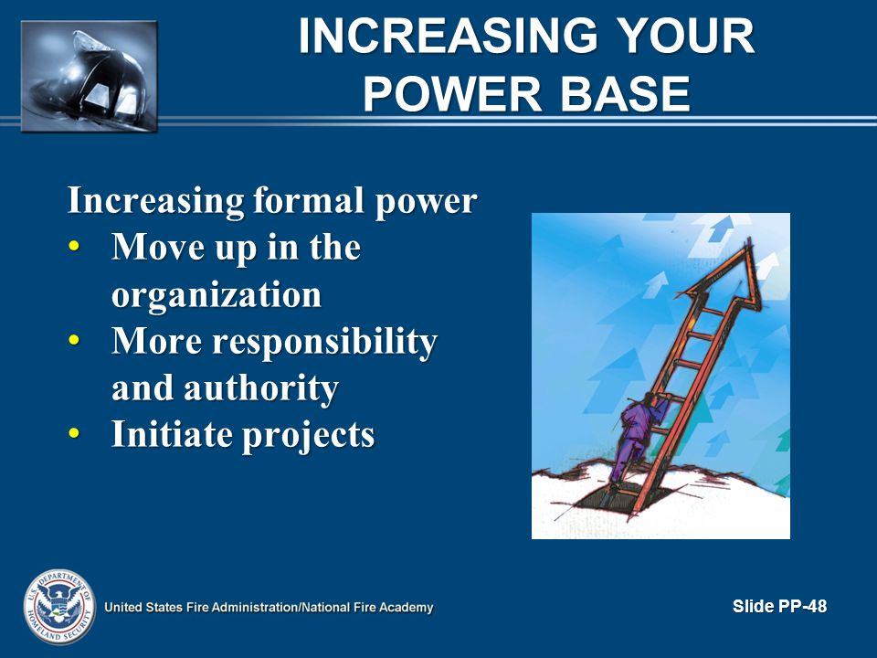 INCREASING YOUR POWER BASE