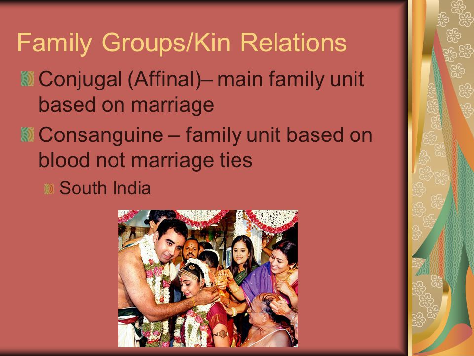 Family Groups/Kin Relations
