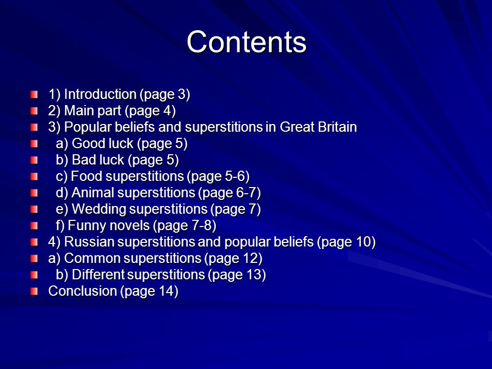 Тема: Popular beliefs and superstitions in Britain and in Russia - ppt  video online download