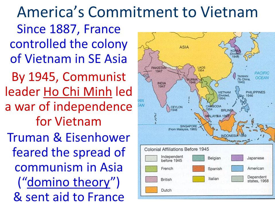 Essential Question: What were the causes & consequences of America's  involvement in the Vietnam War? Warm-Up Question: ? - ppt download