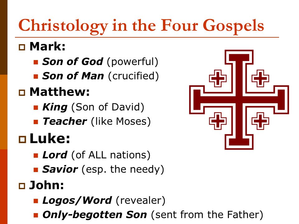 themes of the four gospels