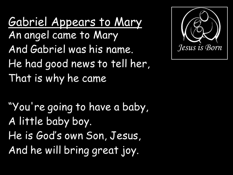 Gabriel Appears to Mary