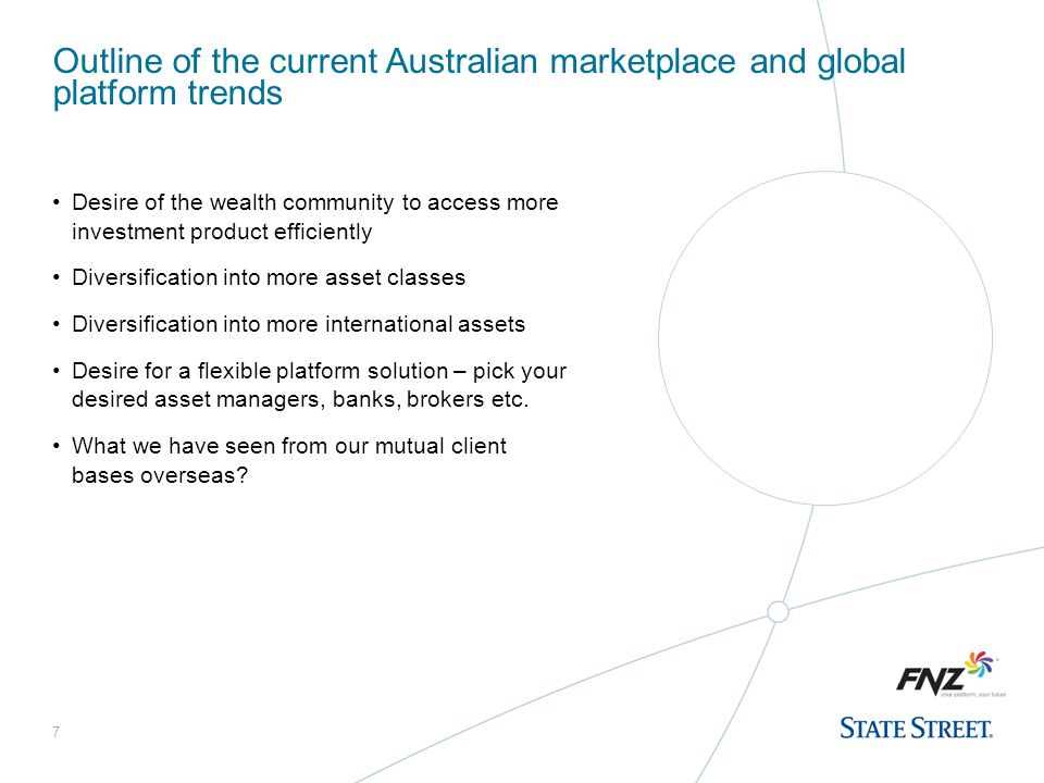 Outline of the current Australian marketplace and global platform trends