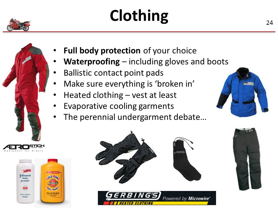 Clothing Full body protection of your choice